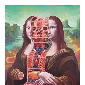Dissection Of Mona Lisa by Nychos