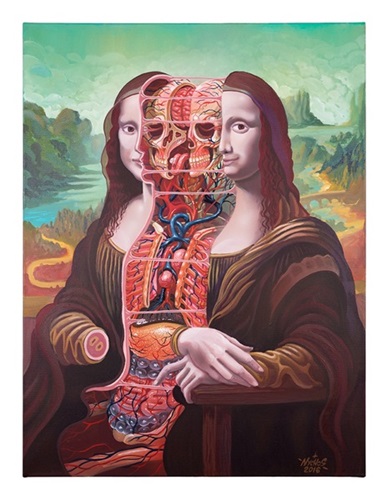 Dissection Of Mona Lisa  by Nychos
