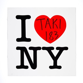 I Heart Taki 183 (First Edition (Red)) by Taki 183