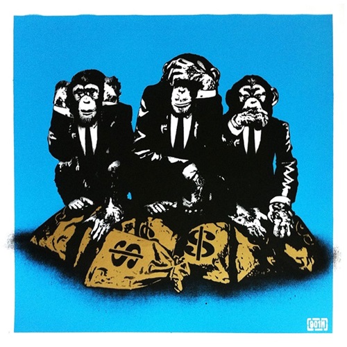The Council Of Monkeys  by Goin