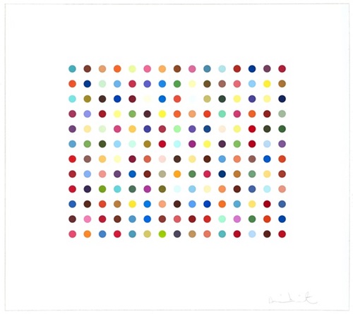 Pyronin Y  by Damien Hirst