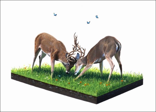 Weaving  by Josh Keyes