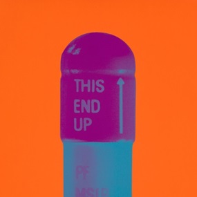 The Cure (Bright Orange / Orchid / Air Force Blue) by Damien Hirst