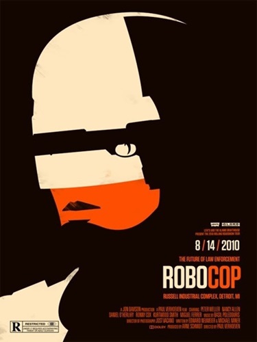 Robocop  by Olly Moss