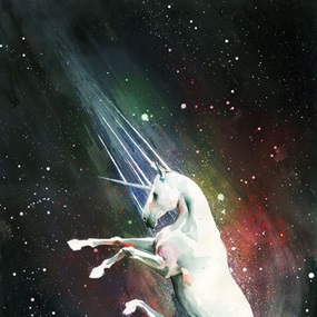 Unicorn Comet by Lora Zombie