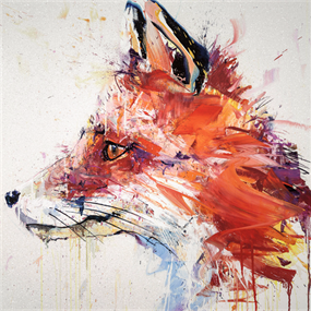 Fox (Diamond Dust) by Dave White