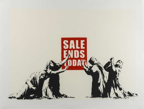 Sale Ends (Unsigned) by Banksy