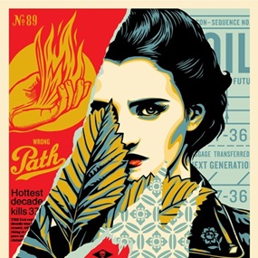 Wrong Path by Shepard Fairey