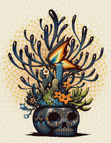 Skull Of Life  by Jeff Soto