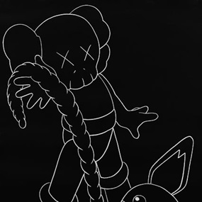 Companion vs Pikachu (First Edition) by Kaws