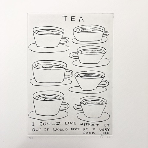 Untitled (Tea)  by David Shrigley