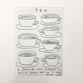 Untitled (Tea) by David Shrigley