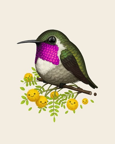 Lucifer Hummingbird (Timed Edition) by Mike Mitchell