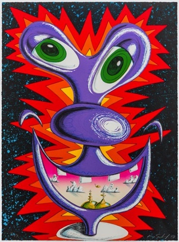 Beauty From Within  by Kenny Scharf