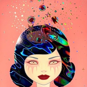 Supernova II (Lava Foil) by Tara McPherson