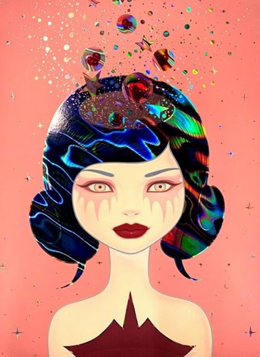 Supernova II (Lava Foil) by Tara McPherson