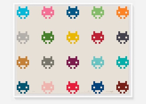 InvadHirst (Timed Edition) by Damien Hirst | Space Invader