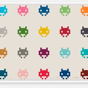 InvadHirst (Timed Edition) by Damien Hirst | Space Invader