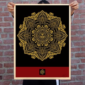 Mandala Ornament 1 (Holiday Edition) by Shepard Fairey