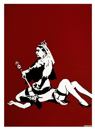Queen Victoria (Unsigned) by Banksy