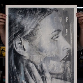 Mercury (Blue) by Rone