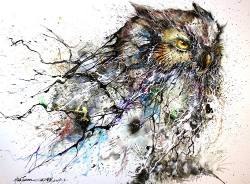 Night Owl  by Hua Tunan