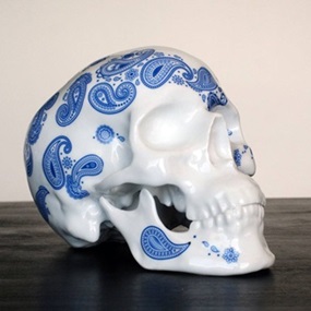 Skull Cashmere (Blue) by NooN