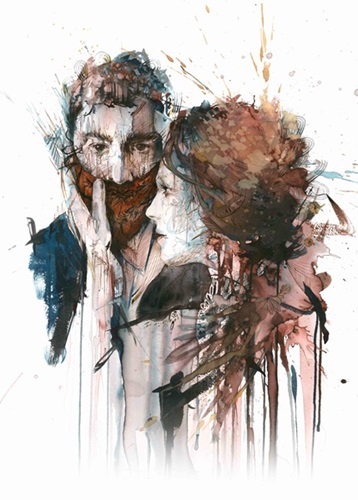 The Grinning Man  by Carne Griffiths