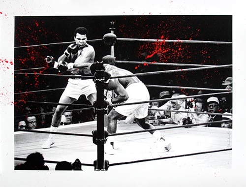 Majestic Ali (Red) by Mr Brainwash