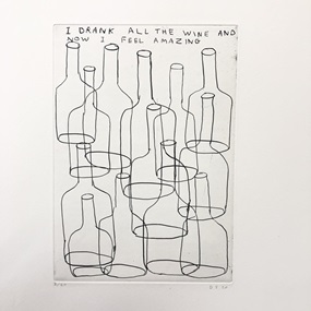 Untitled (Wine) by David Shrigley