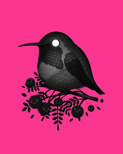 Lucifer Hummingbird (Timed Pink Variant) by Mike Mitchell