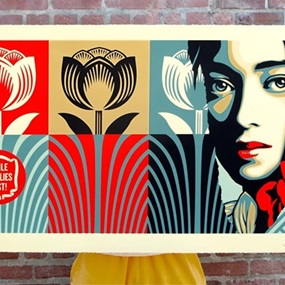 While Supplies Last (Large Format) by Shepard Fairey