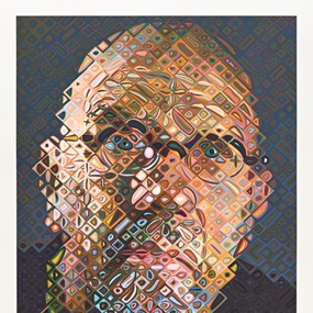 Self Portrait 2017 by Chuck Close