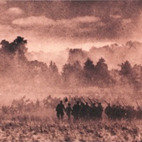 Seeing The Elephant (Army) by Robert Longo