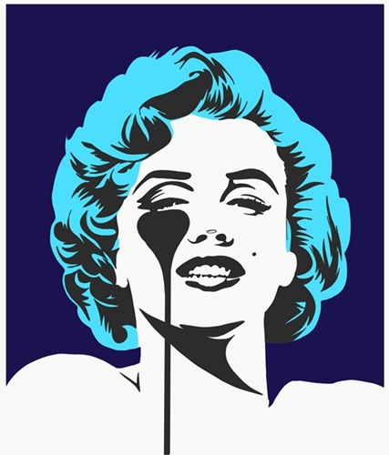I Dream Of Marilyn (Glacier Blue Hair) by Pure Evil