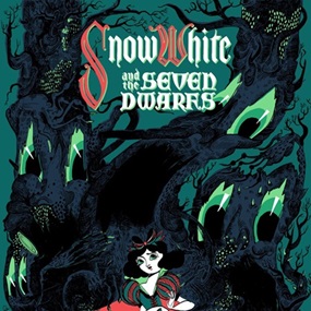 Snow White And The Seven Dwarfs (Variant) by Taylor Dolan