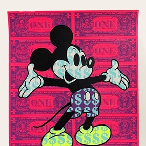 Mickey Money (Neon Pink / Purple) by Ben Allen