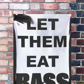 Let Them Eat Bass (Signed) by Jeremy Deller
