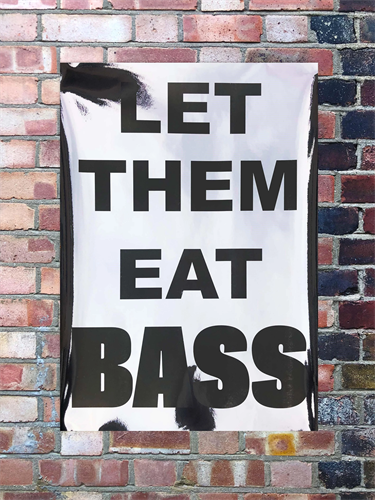 Let Them Eat Bass (Signed) by Jeremy Deller