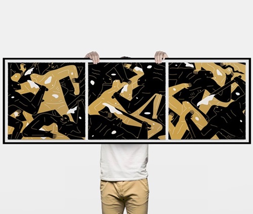 The Possessed (Triptych)  by Cleon Peterson