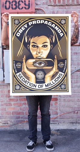 Sedation Pill (Large Format) by Shepard Fairey