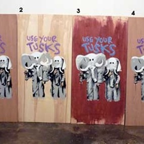 Use Your Tusks (Wood Edition) by Borf