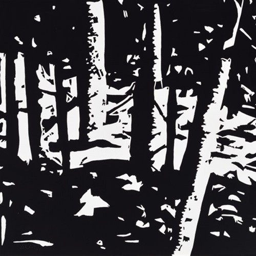 Maine Woods II  by Alex Katz