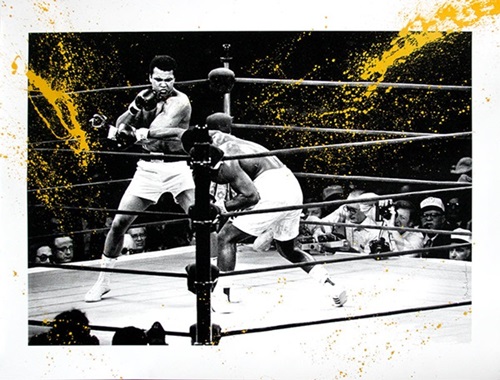 Majestic Ali (Yellow) by Mr Brainwash