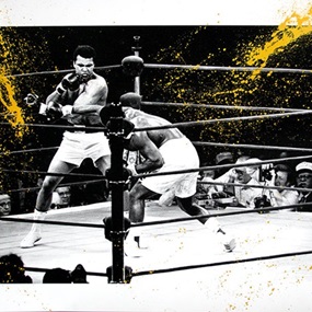 Majestic Ali (Yellow) by Mr Brainwash