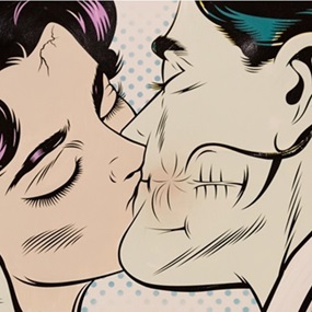 Love Bites (HPM - Lilac) by D*Face
