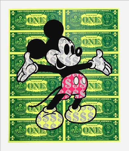 Mickey Money (Neon Yellow / Pink) by Ben Allen