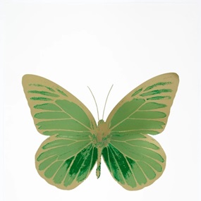 The Souls I (Leaf Green / Emerald Green / Cool Gold) by Damien Hirst