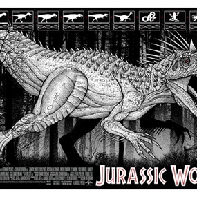 Jurassic World (Variant) by Dan McCarthy