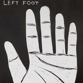 Left Foot by David Shrigley